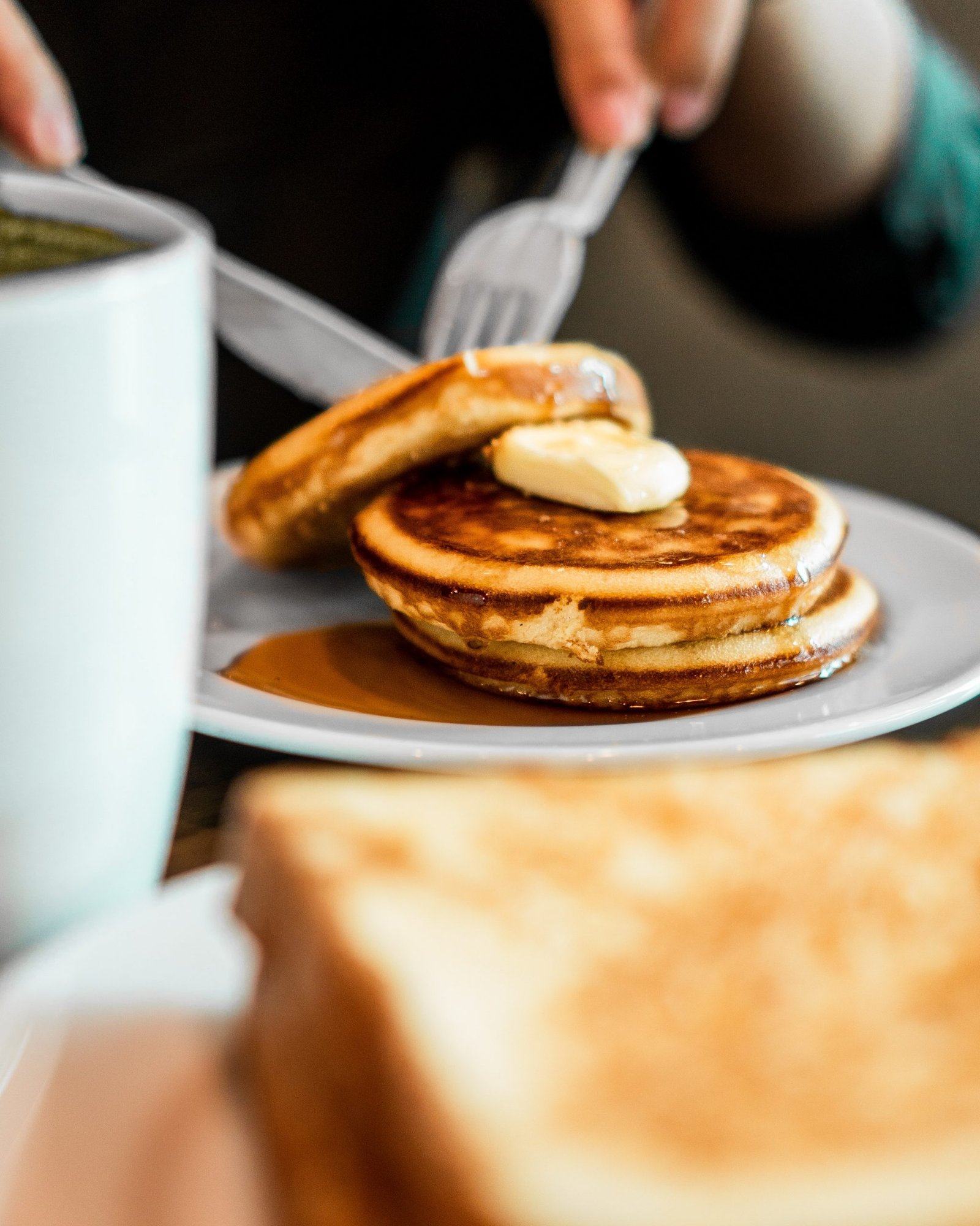 Hot Cross Bun Pancakes